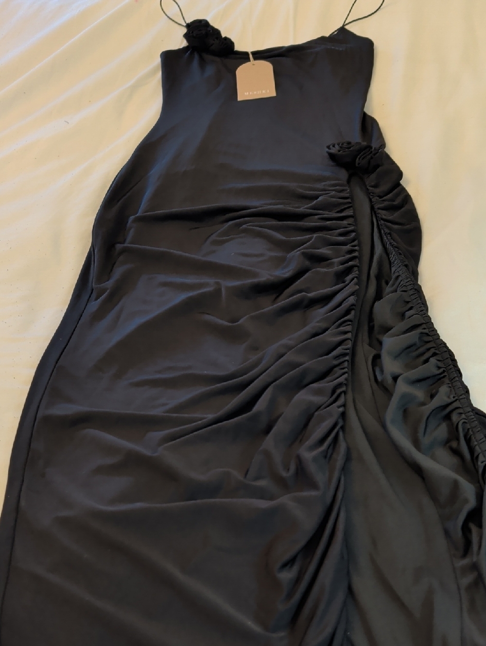 Meshki Black Maxi Dress - Picture 8 of 13